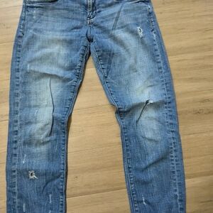 Pilcro and the Letterpress Blue Denim Jeans, 28